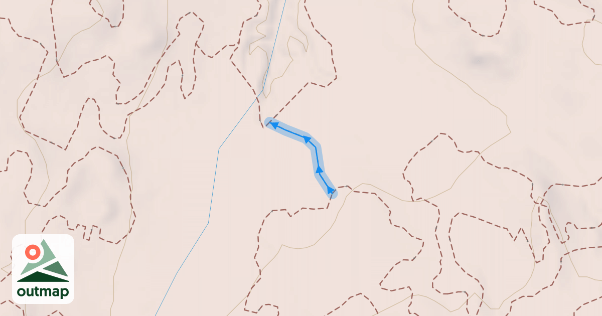 Map of Clear Bay Mountain Bike Trails