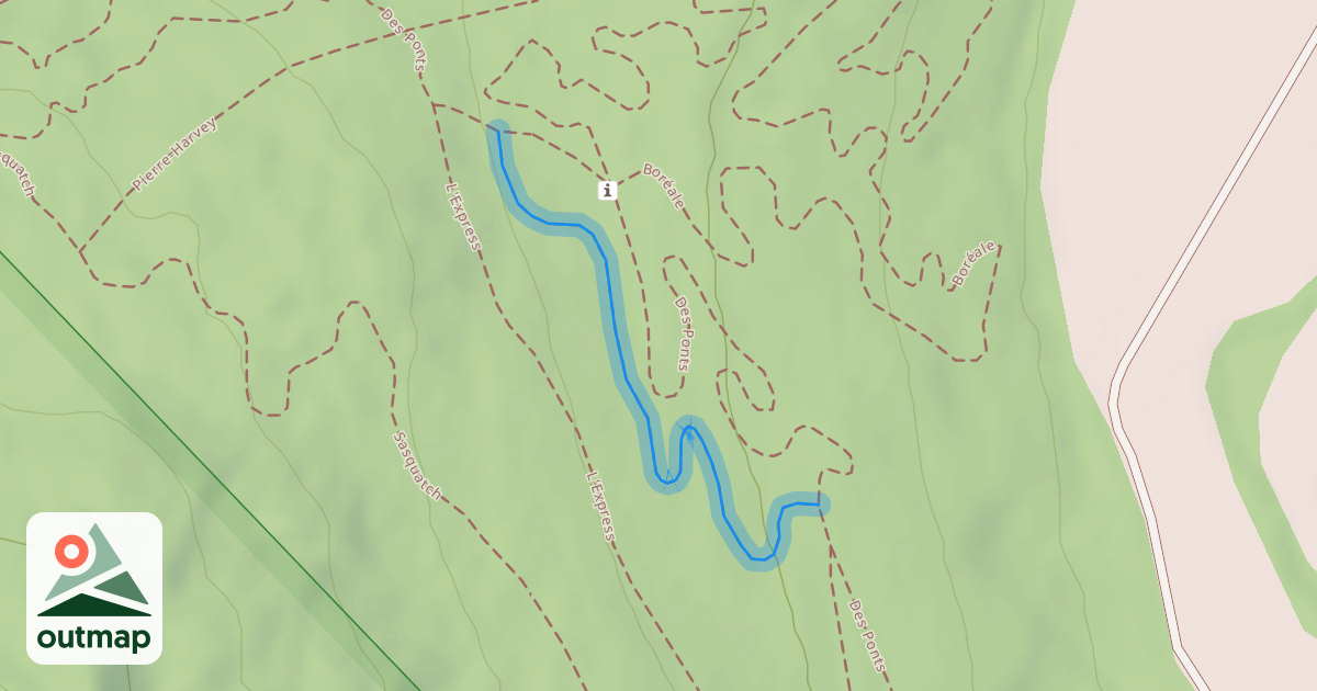 Map of À la Sauvette