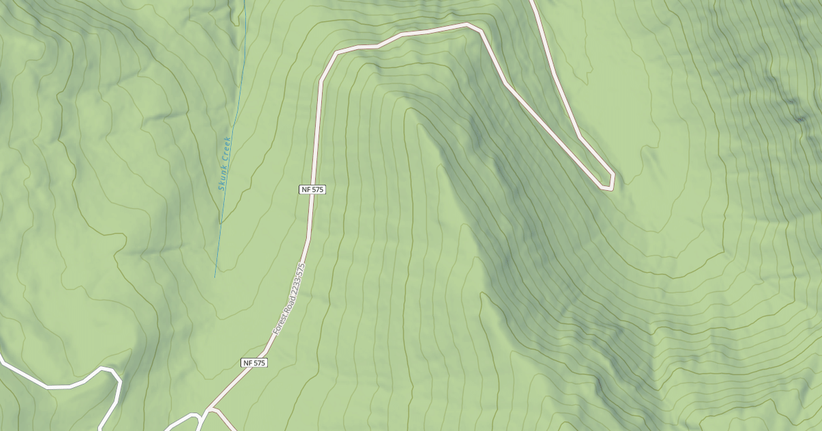 Map preview of USFS Motor Vehicle Use Map Roads {F18063E9-446D-41E7-B856-1167B19AF541}