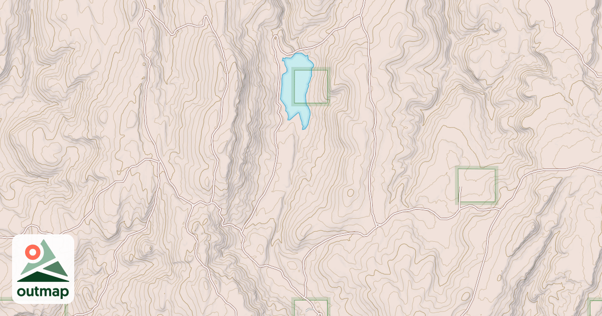 Map of COTTONWOOD BASIN