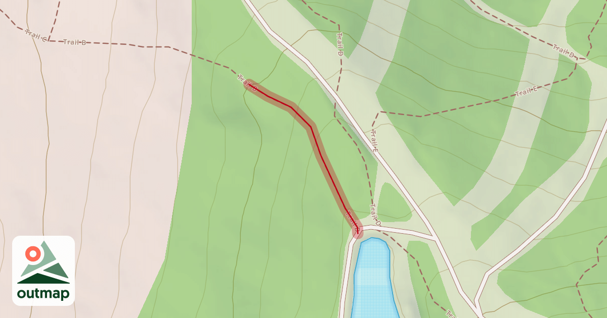 Map of Trail B