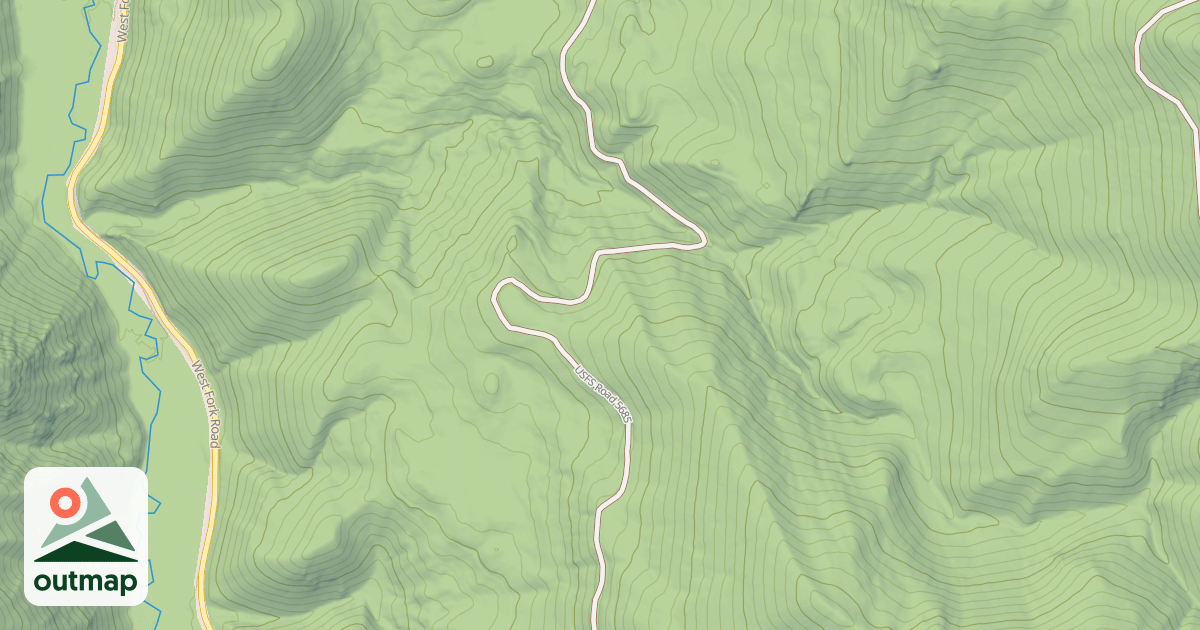 Map of (FDR) THUNDER MTN-JOHNSON