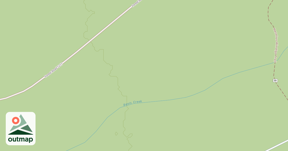 Map of USFS Motor Vehicle Use Map Roads {0076283F-C372-4086-936D-ED14B420E84B}