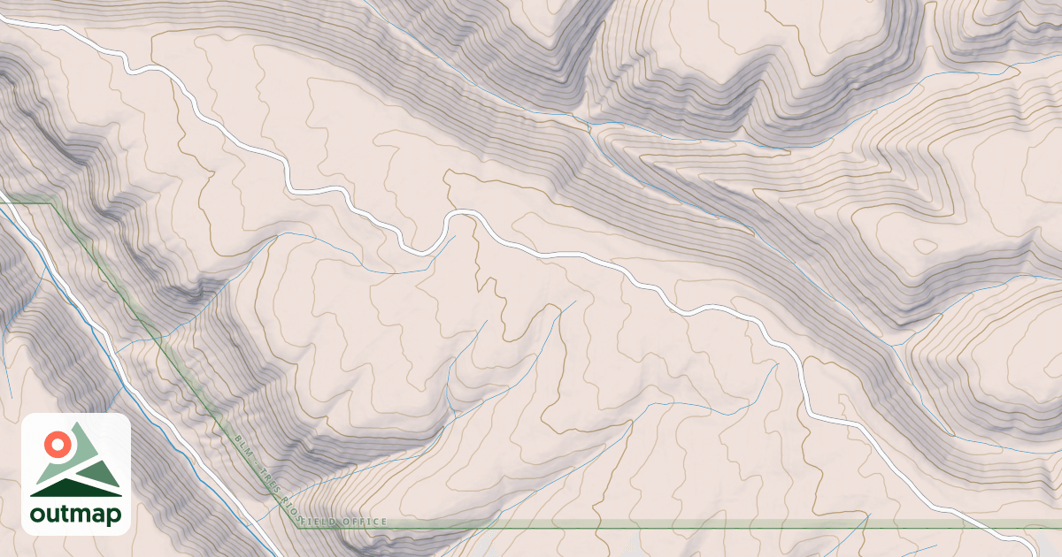 Map of BLM National GTLF Public Motorized Roads 2f9d4267-72df-4332-a4da-f9188123a65c