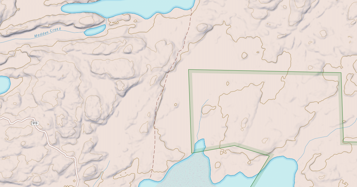 Map preview of Madden-Greenstone