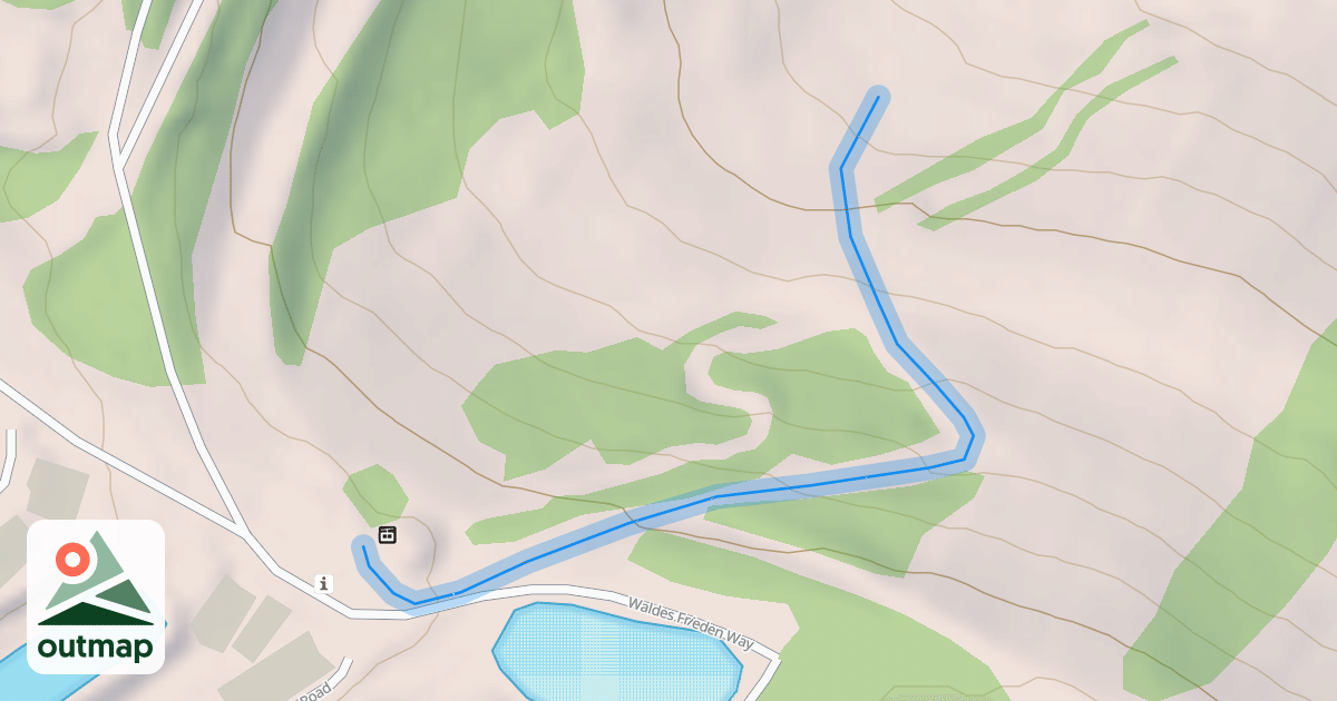 Map of Cortina Trail