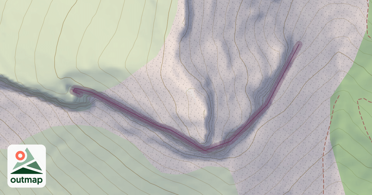 Map of Climbing Crag
