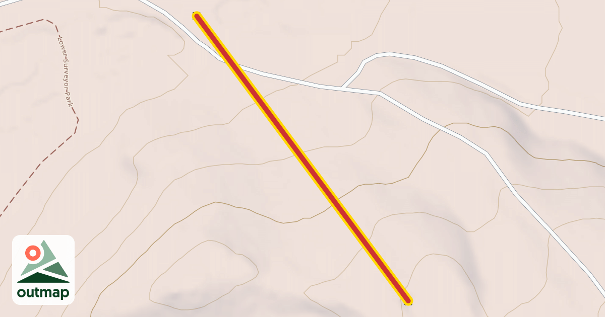 Map of Little Spirit Lift