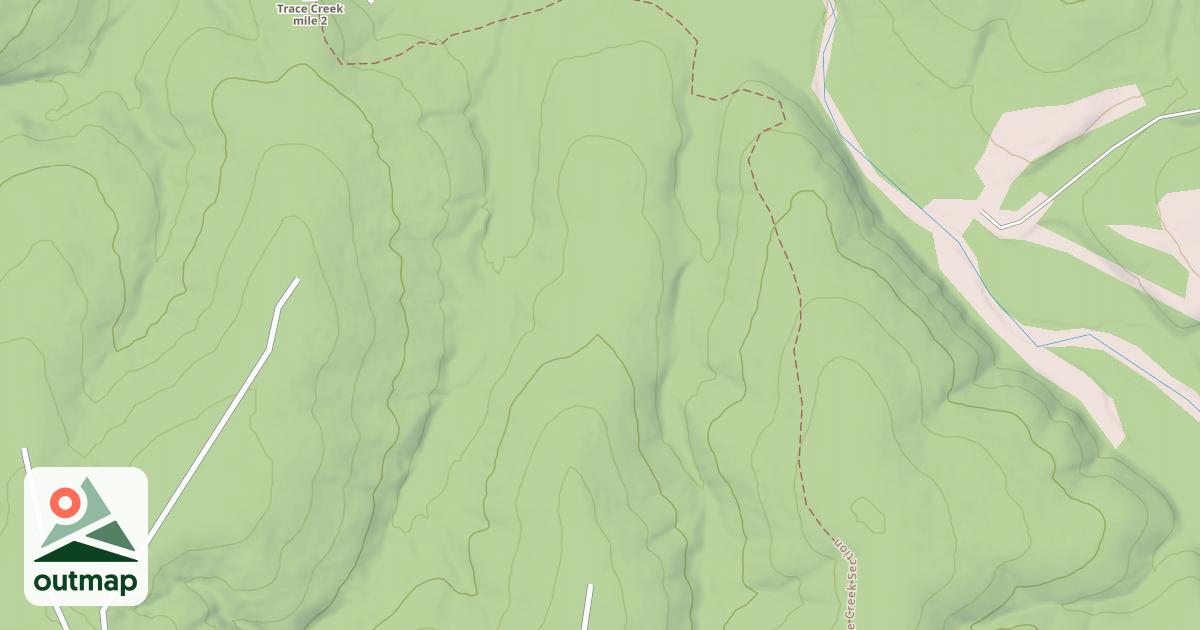 Map of PINEY BRANCH