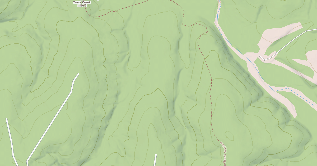 Map preview of PINEY BRANCH