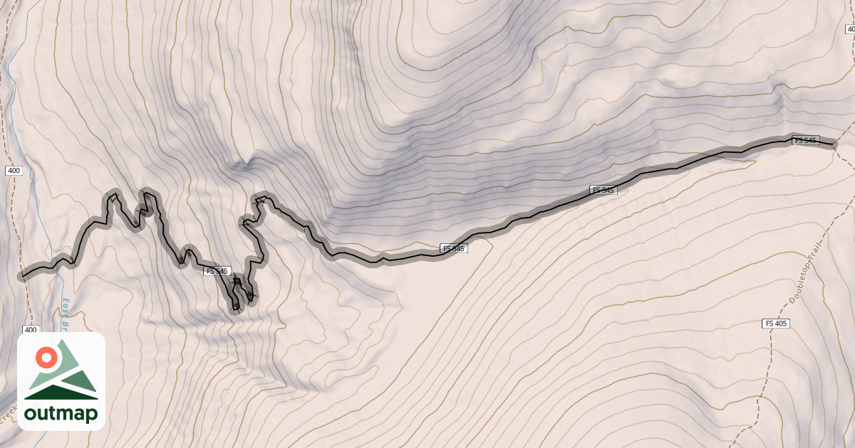 Map of Block and Tackle Trail