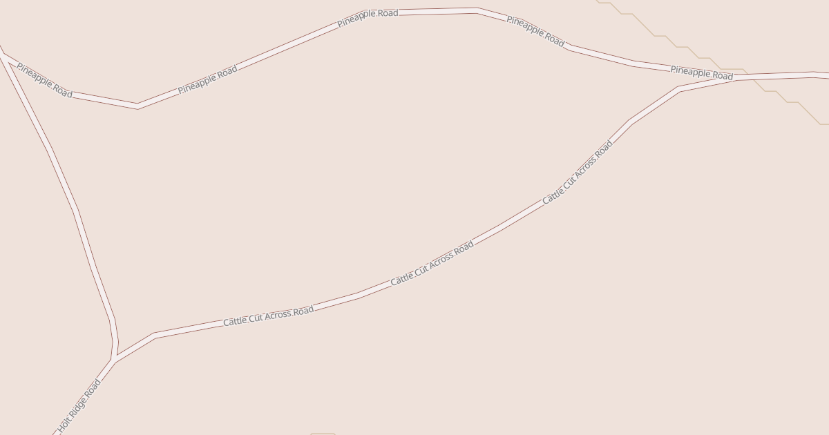 Map preview of CATTLE CUT ACROSS