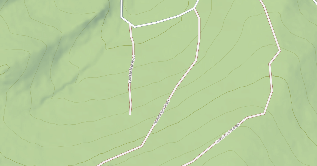 Map preview of GAMBLE SPUR