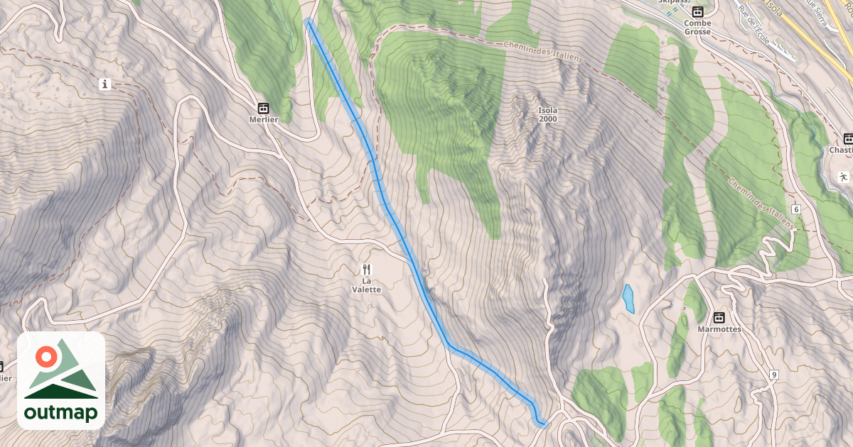 Map of Calada