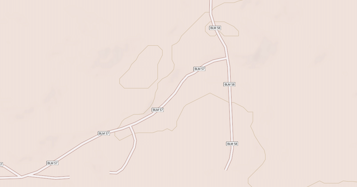 Map preview of BLM National GTLF Public Motorized Roads 2d91009a-502c-4e0c-86f5-5436323f3409