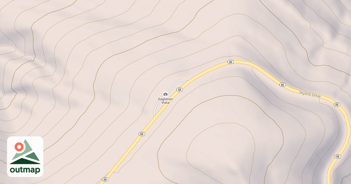 Map of EAGLETON VISTA