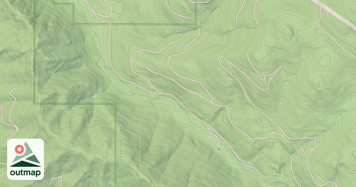 Map of DUNN CR WOLF CR