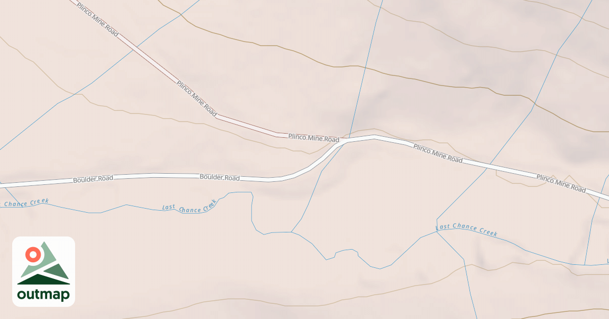 Map of BOULDER