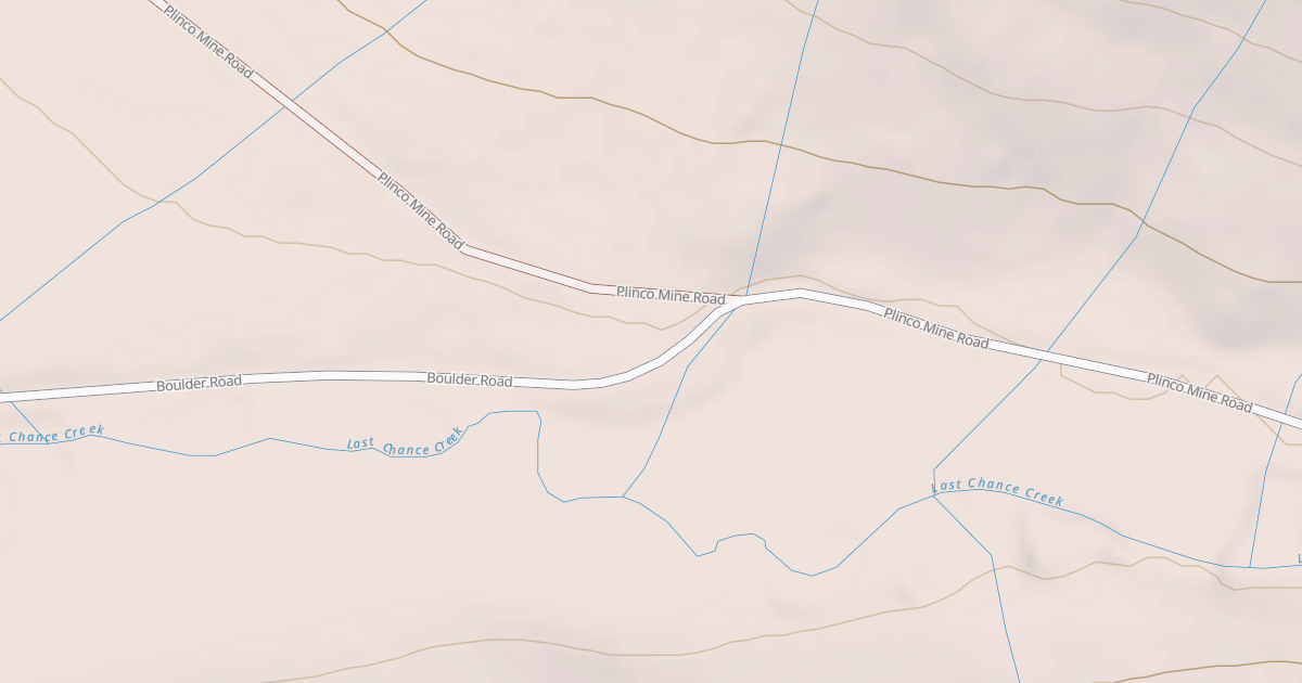Map preview of BOULDER
