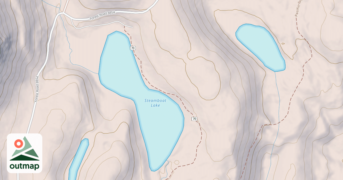 Map of 123 Y STEAMBOAT LK