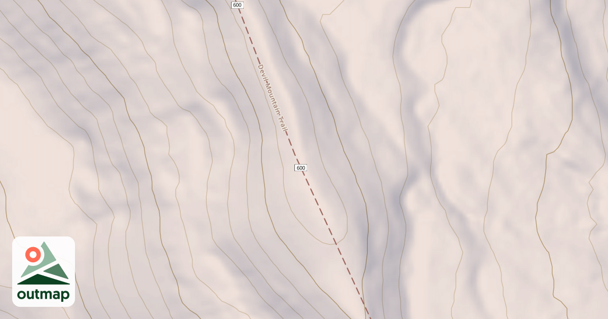 Map of Devil Mountain