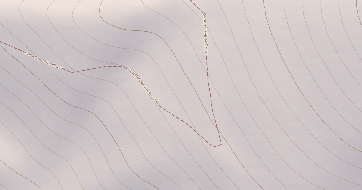 Map preview of Bonanza Mine Trail