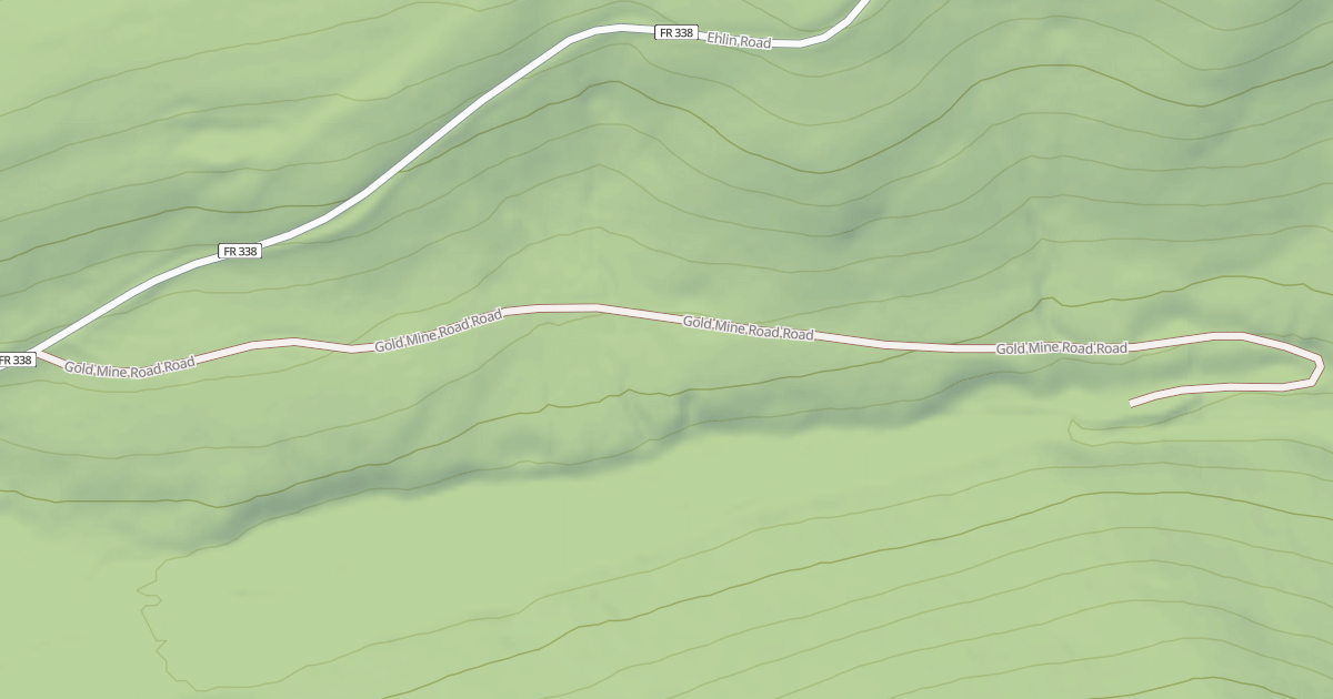 Map preview of GOLD MINE ROAD