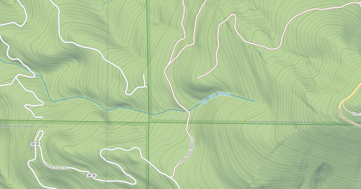 Map preview of USFS Motor Vehicle Use Map Roads {E932D364-2716-4C79-AD69-8987C7DB1568}