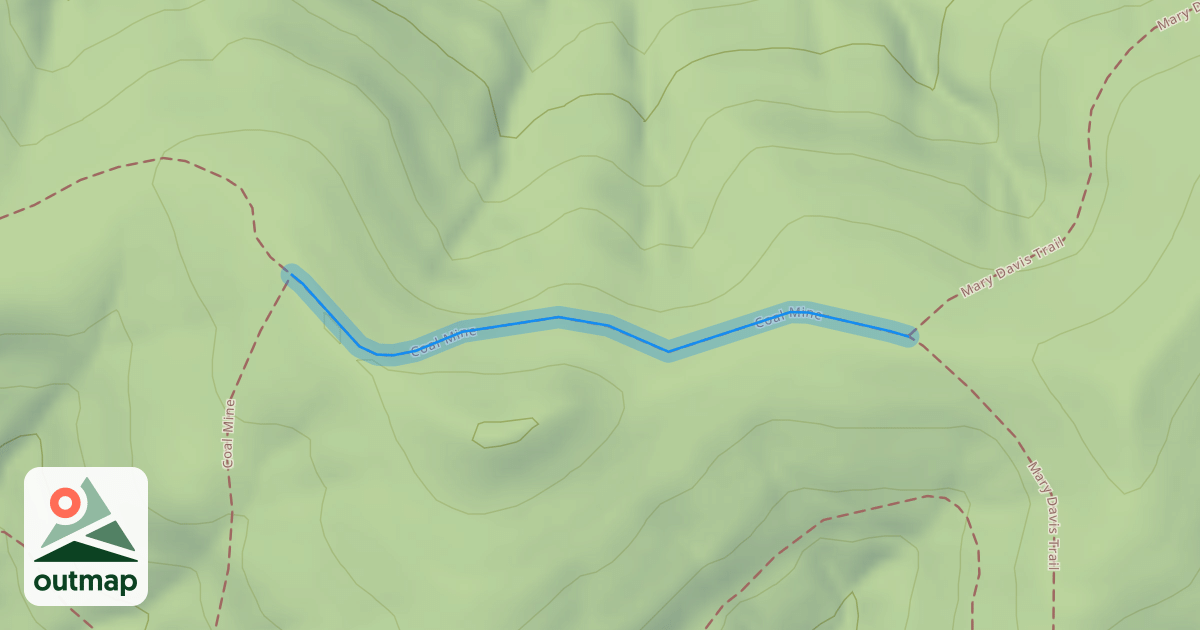 Map of Coal Mine