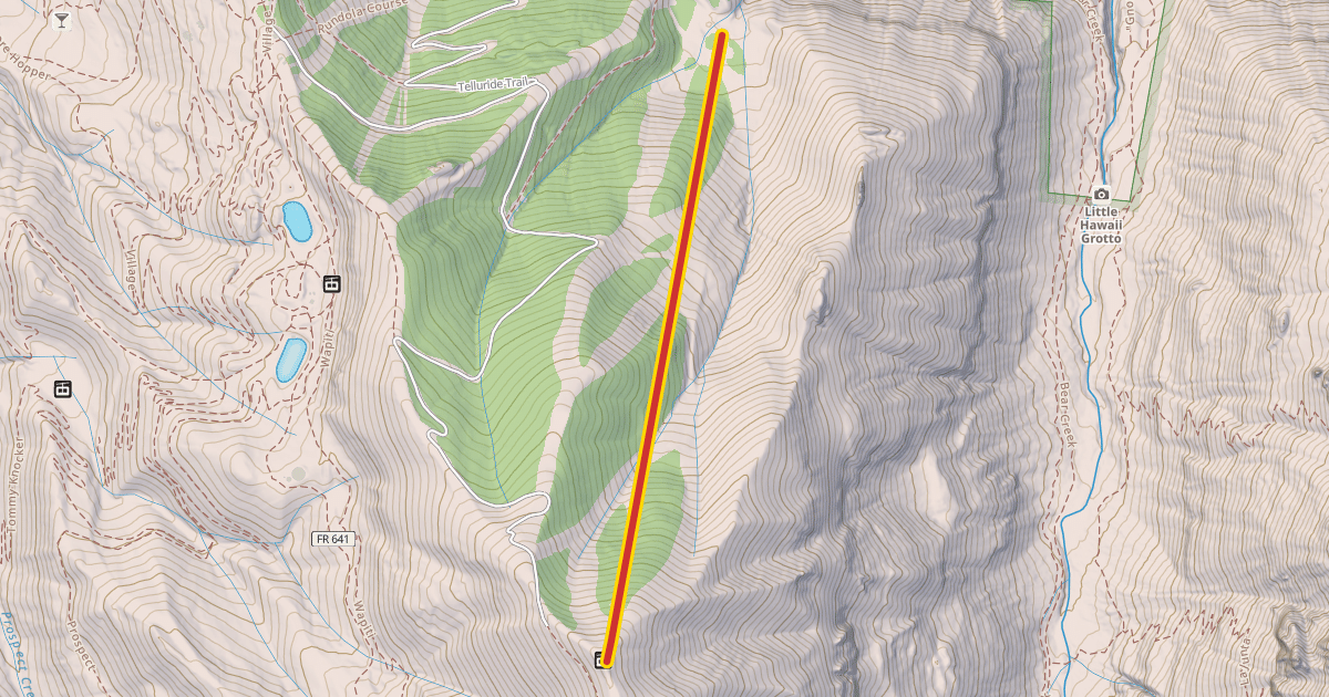 Map preview of Plunge Lift