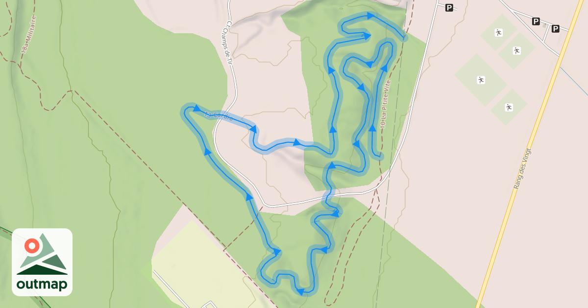 Map of 13 Cardio