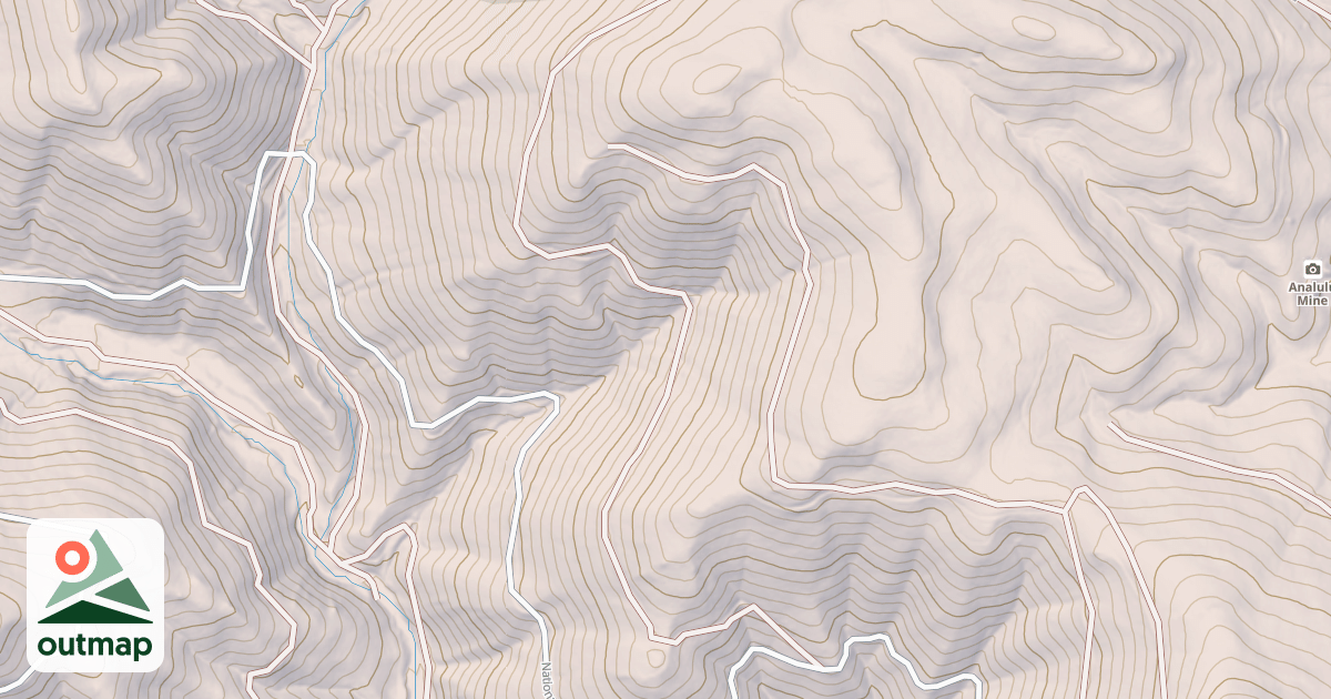 Map of USFS National Forest System Roads {1AADD9F0-21F4-40CF-851F-13B31957B128}