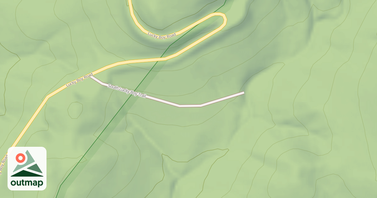 Map of SOUTH LUCKY BOY
