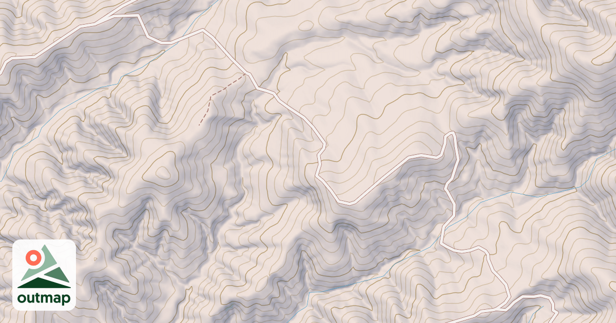 Map of USFS Motor Vehicle Use Map Trails 6796