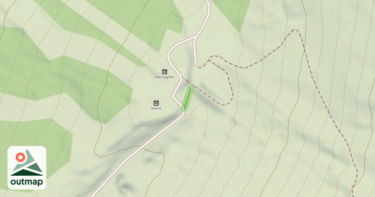 Map of Chamois