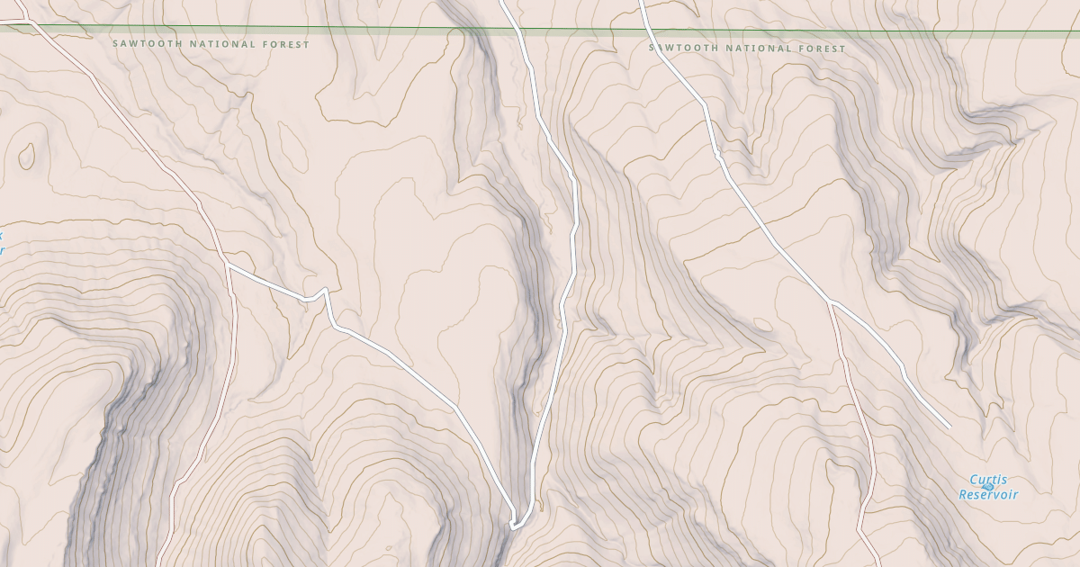 Map preview of NORTH COTTONWOOD