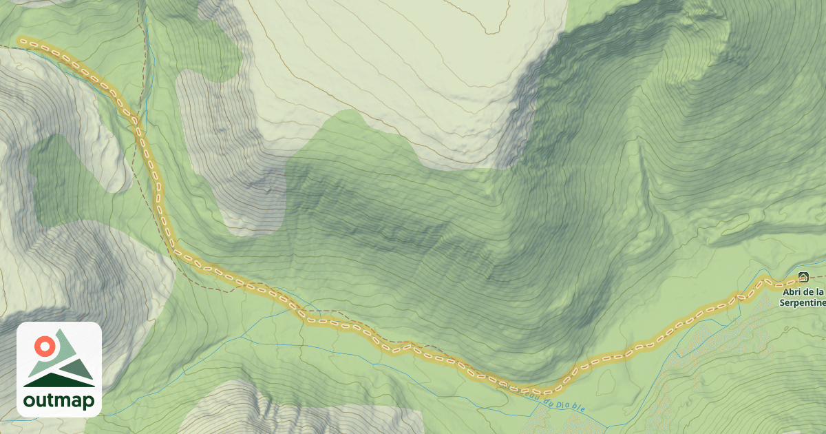 Map of Accès Grande Cuve