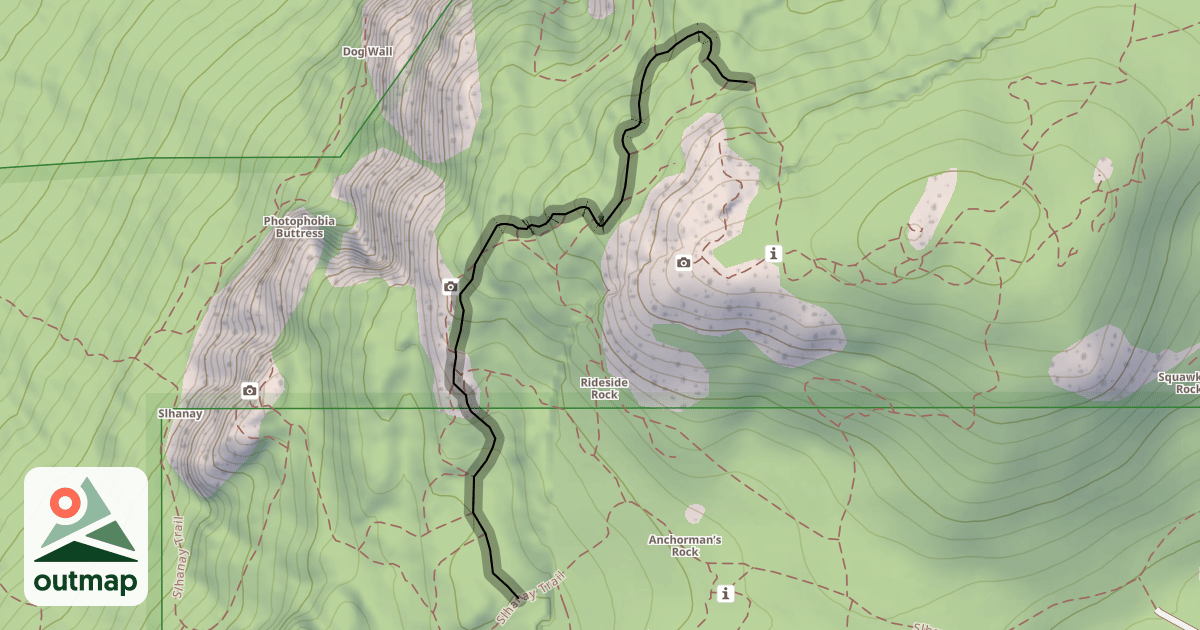 Map of Hanging Gardens