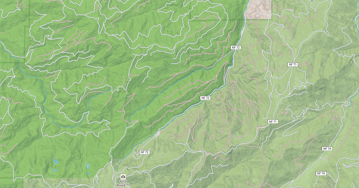 Map preview of DESCHUTES RIVER