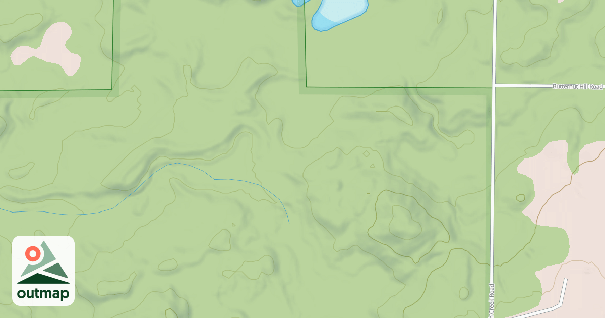 Map of FR 1418