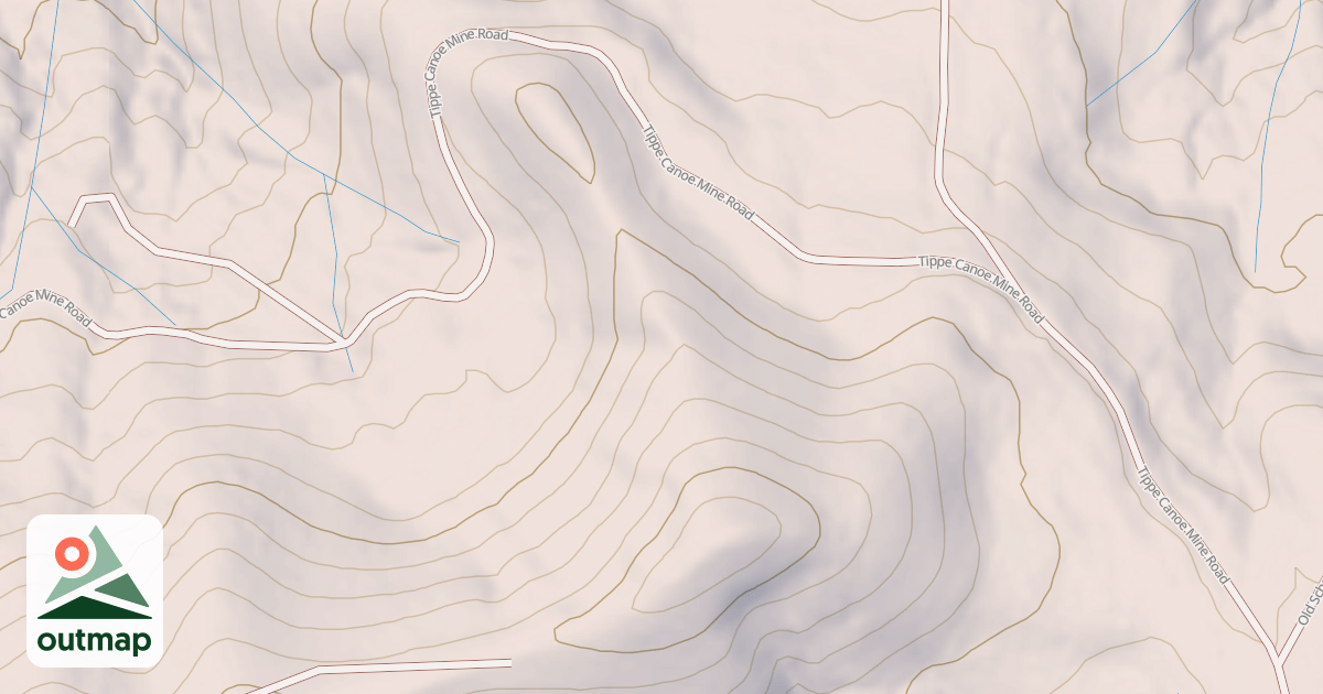 Map of ALASKA PEAK