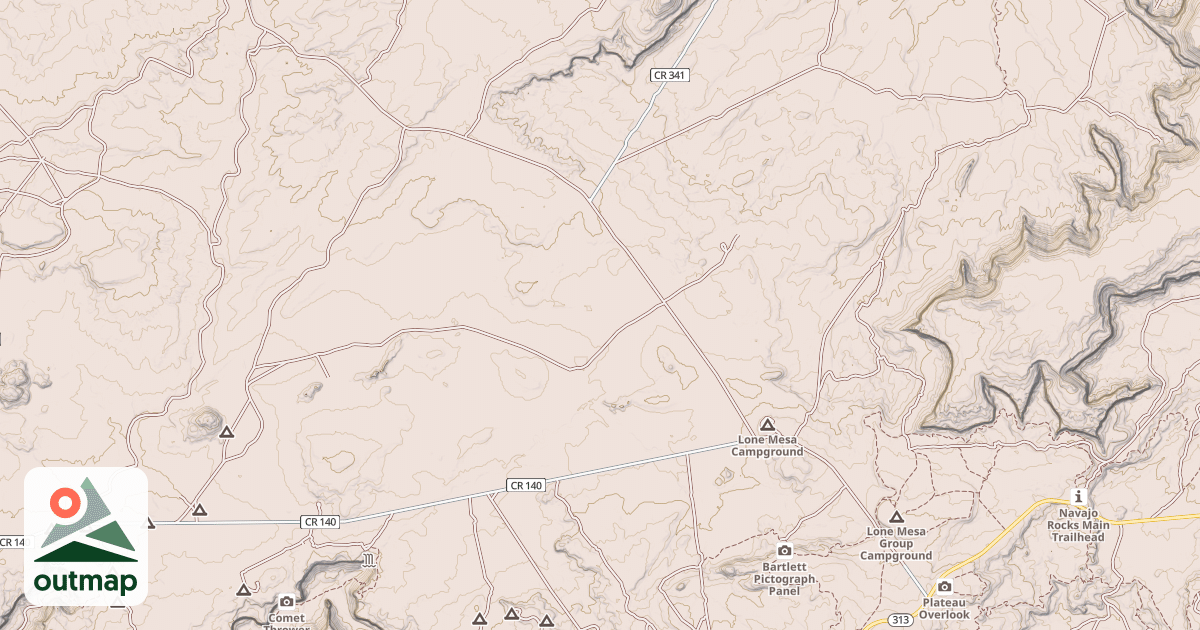 Map of BLM National GTLF Public Motorized Roads 307f0aed-180a-458e-a802-a6b6d0b9e04c