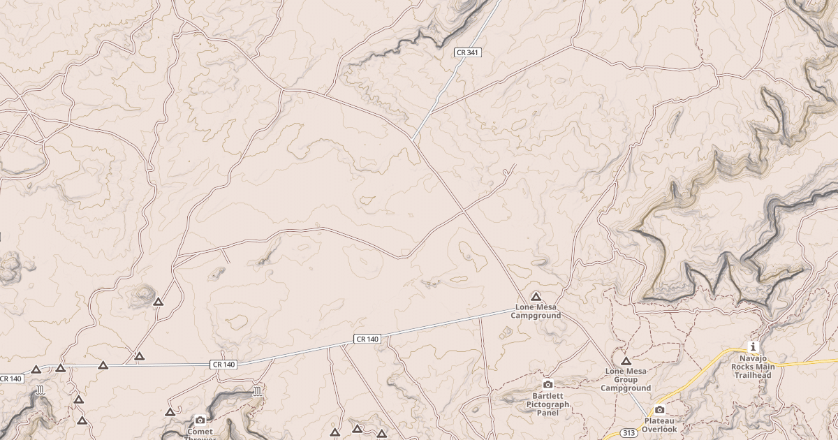 Map preview of BLM National GTLF Public Motorized Roads 307f0aed-180a-458e-a802-a6b6d0b9e04c