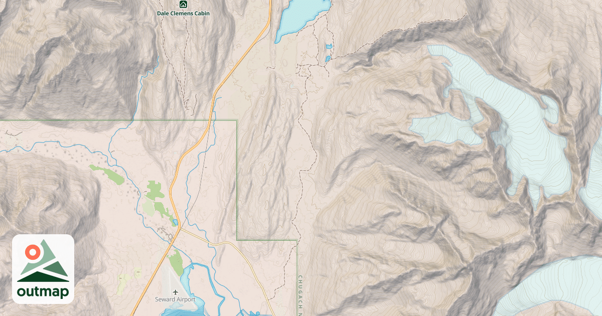 Map of INHT: BEAR LAKE TRAIL