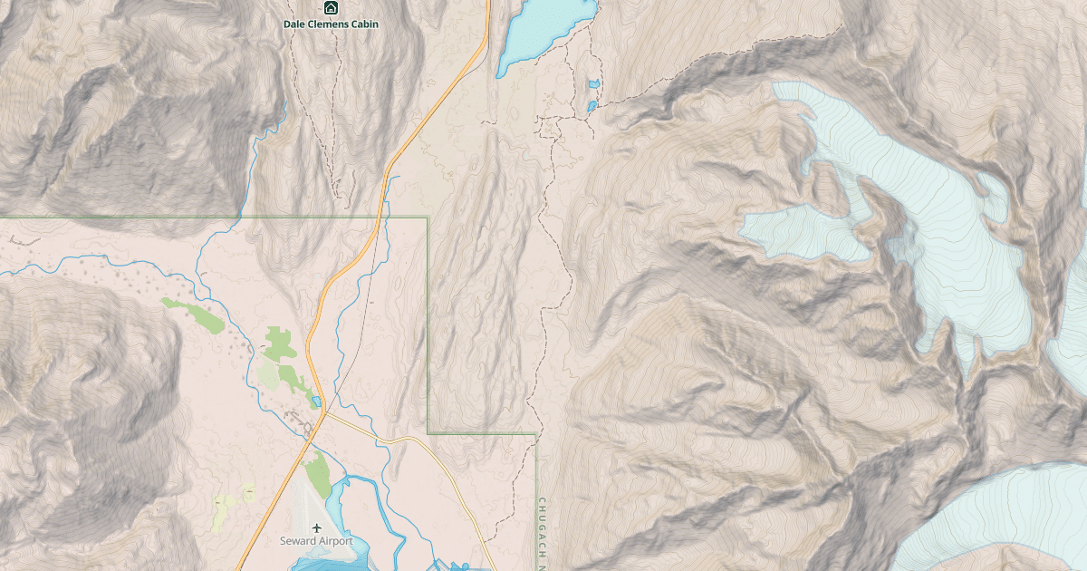 Map preview of INHT: BEAR LAKE TRAIL
