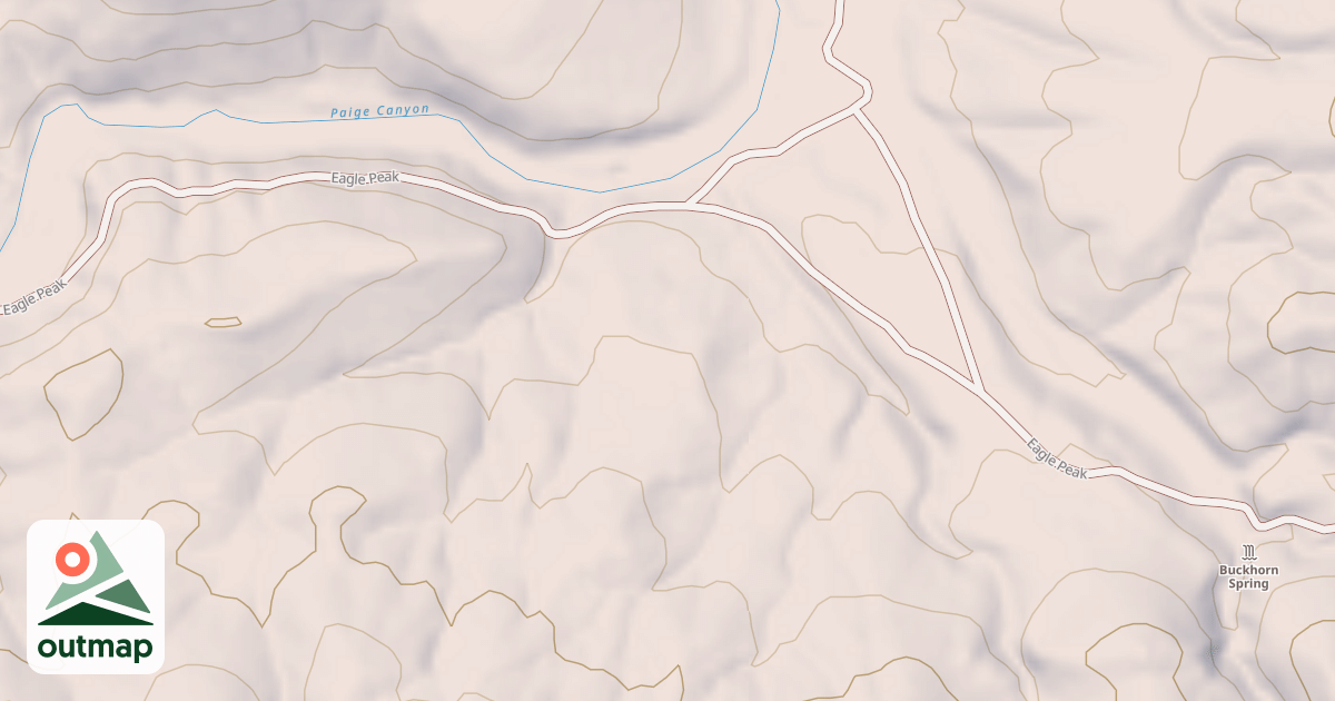 Map of EAGLE PEAK
