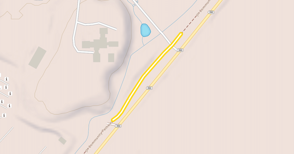 Map preview of JH Community Pathways