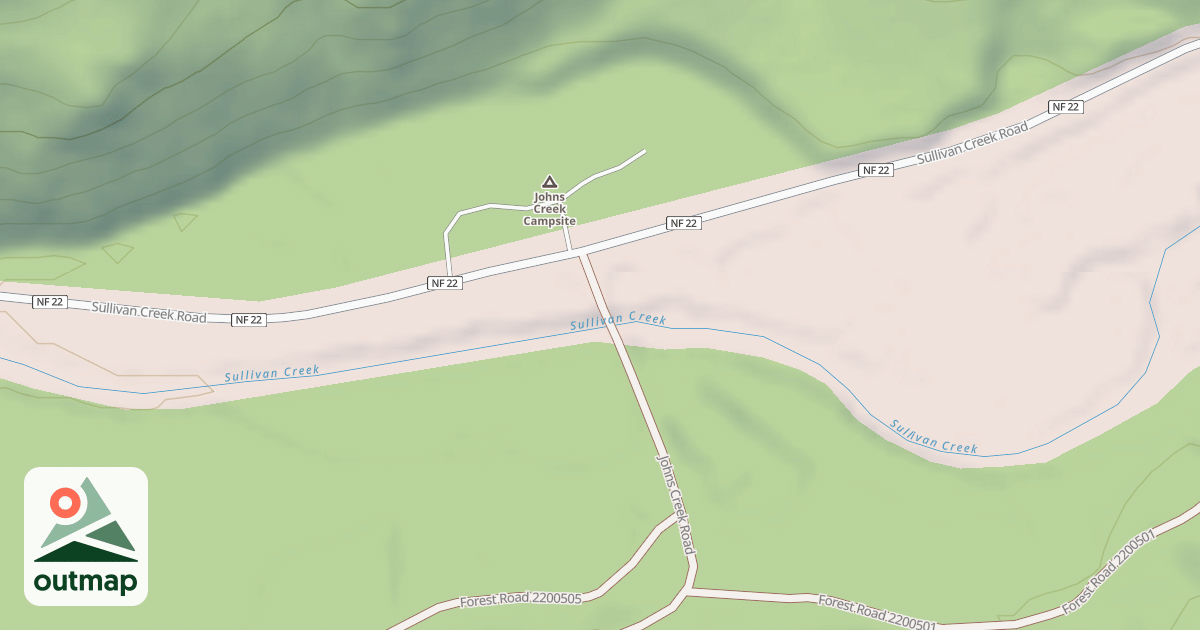 Map of JOHNS CREEK
