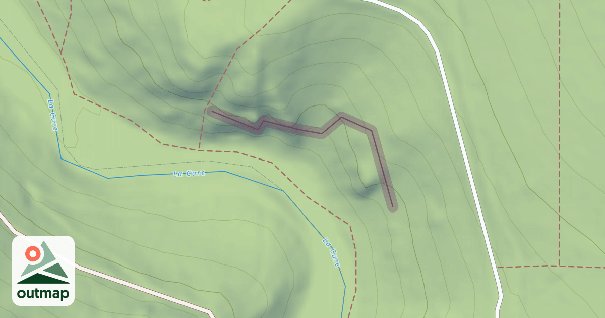 Map of Gués de Dun