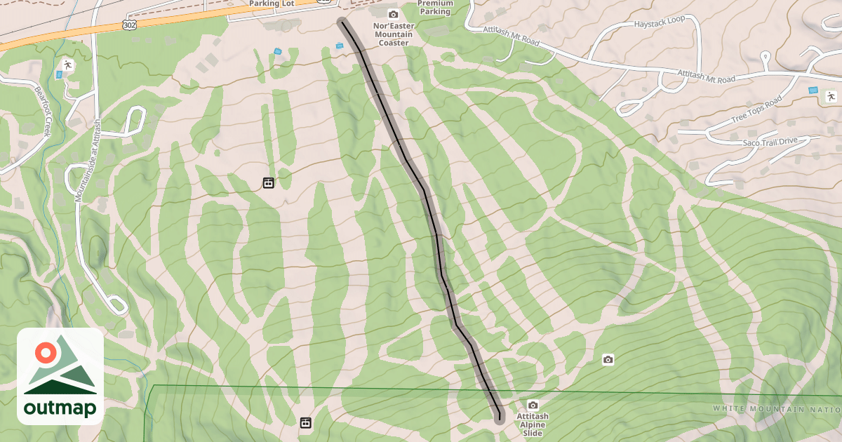 Map of Middle Ptarmigan